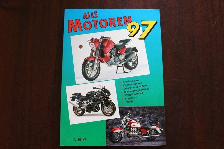 alle motoren 1997 door A. Rijks Alk 558, Ophalen of Verzenden, Gelezen