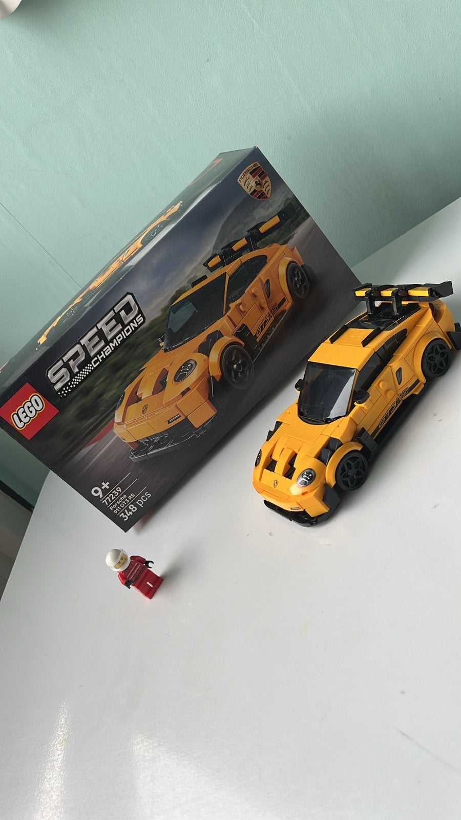 LEGO Speed Champions Porsche 911 GT3 RS (77239), Ophalen of Verzenden, Zo goed als nieuw, Overige merken