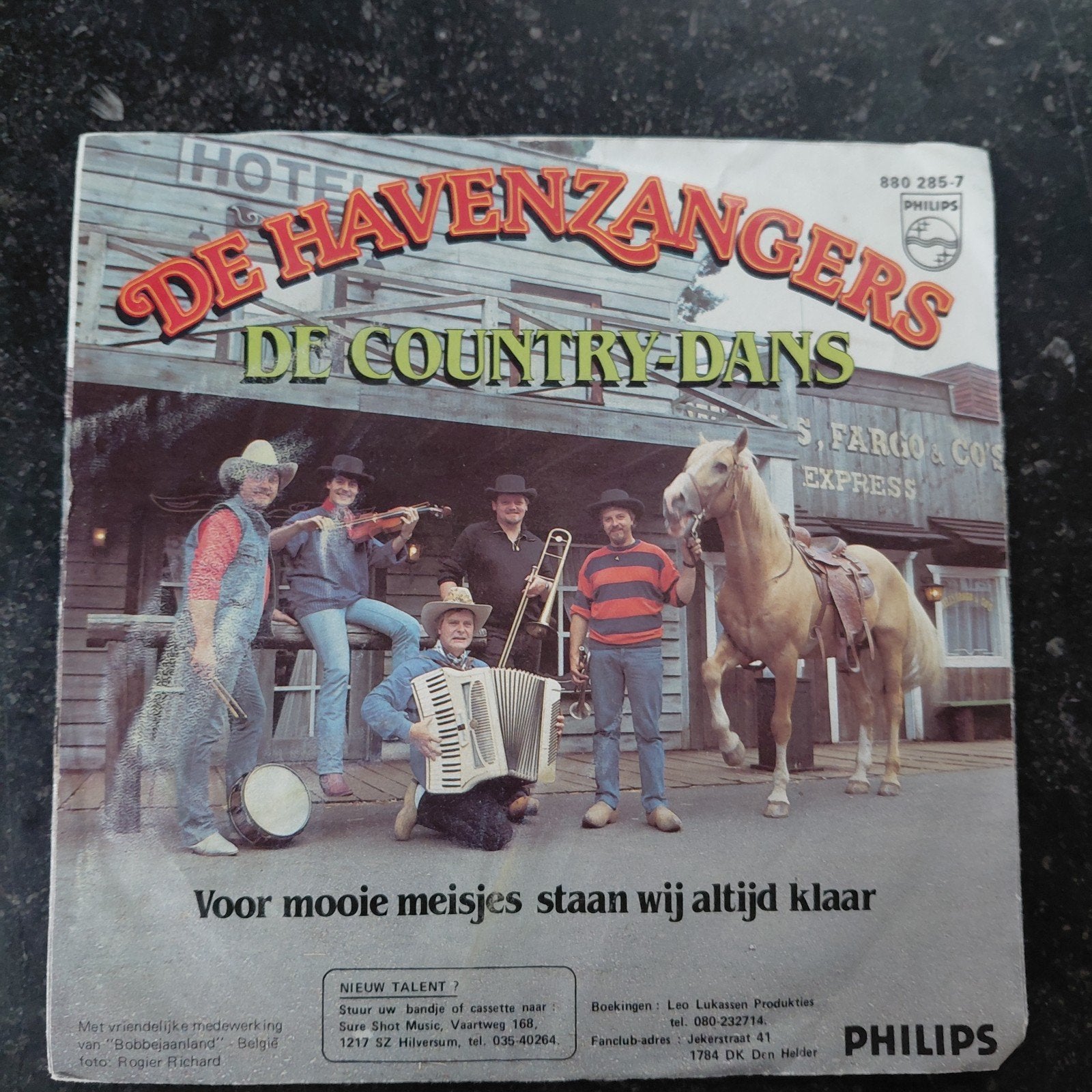 De Havenzangers - De Country-Dans Single (Philips 880 285-7), Ophalen of Verzenden, Gebruikt