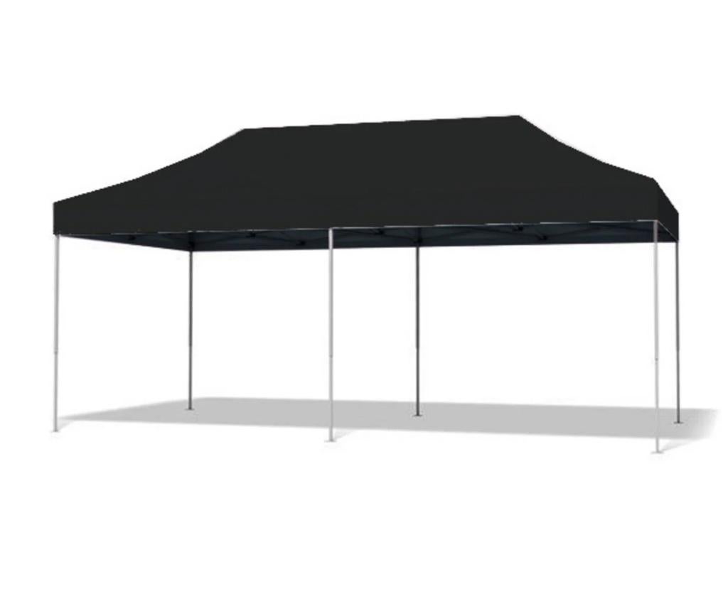 te huur professionele Easy up partytent 6 x 3 meter (zwart), Ophalen, Zo goed als nieuw, Overige