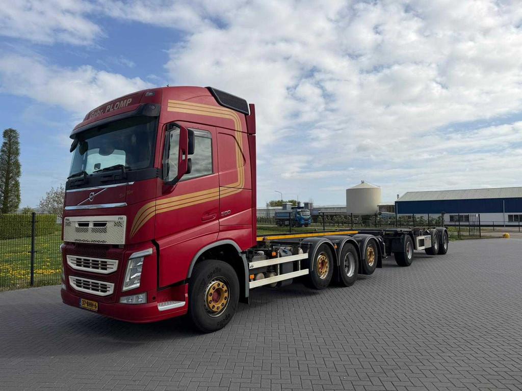 Volvo - FH 13.500 - Combi - Vrachtwagen 2016 - Leer - + Pact, Auto's, Vrachtwagens, Euro 6, Overige brandstoffen, Bedrijf, Volvo
