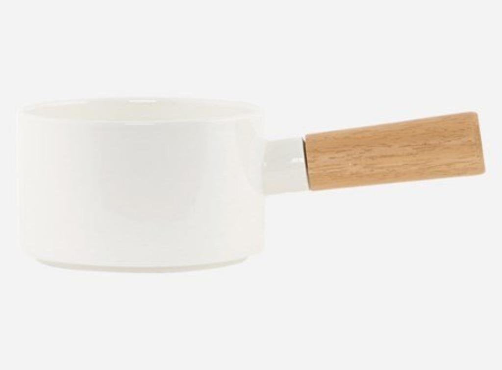 House Doctor kommetje met hout handvat Ø 11,50 cm nieuw., Overige materialen, Nieuw, Ophalen of Verzenden, Kom(men)