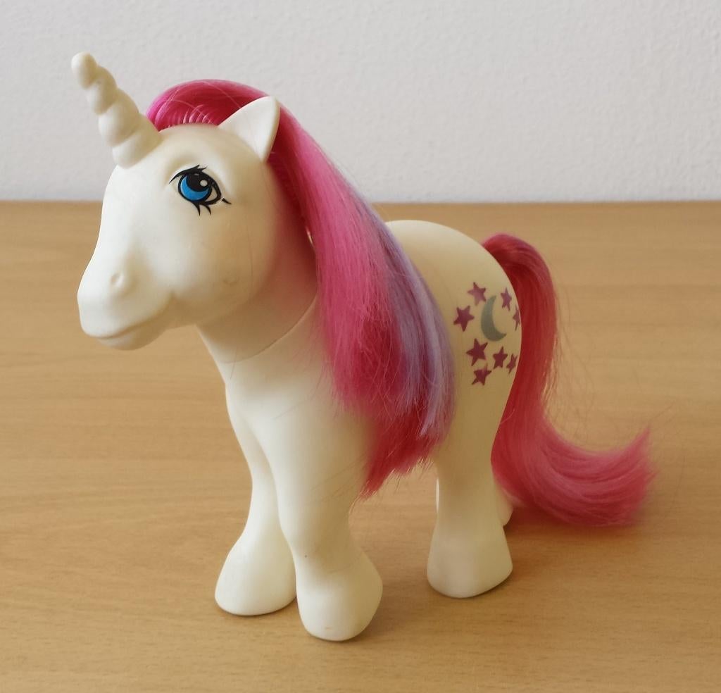 My Little Pony G1 - Moondancer - Hasbro - Italy, Gebruikt, Ophalen of Verzenden, Hasbro, Nvt