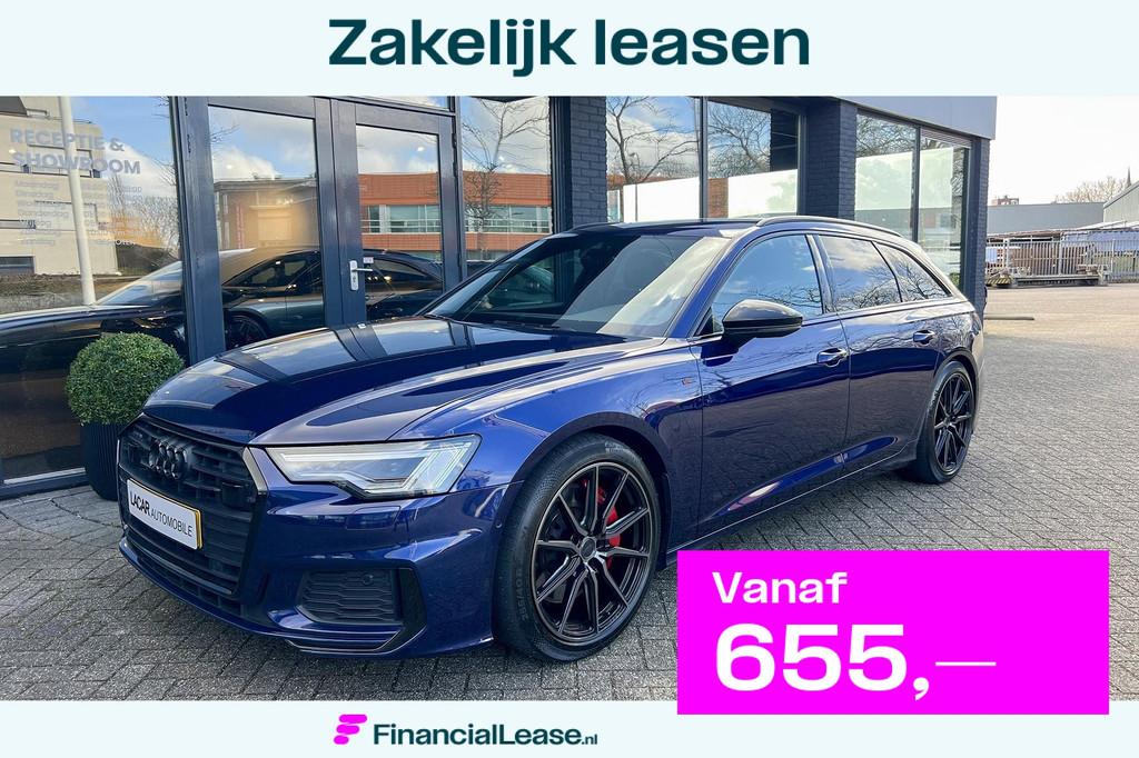 Audi A6 Avant 55 TFSI e quattro Competition I Vossen I, Automaat, Gebruikt, 4 cilinders, Blauw