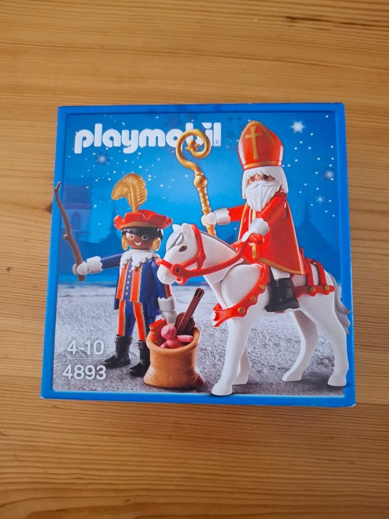 Sinterklaas, zijn paard en zwarte Piet. Nieuw in doos., Kinderen en Baby's, Speelgoed | Playmobil, Ophalen of Verzenden, Nieuw