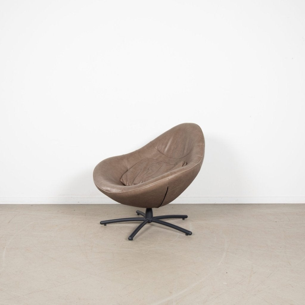 1x Label Hidde Fauteuil Taupe Leer, Niet ingevuld, Zo goed als nieuw, Niet ingevuld, Niet ingevuld