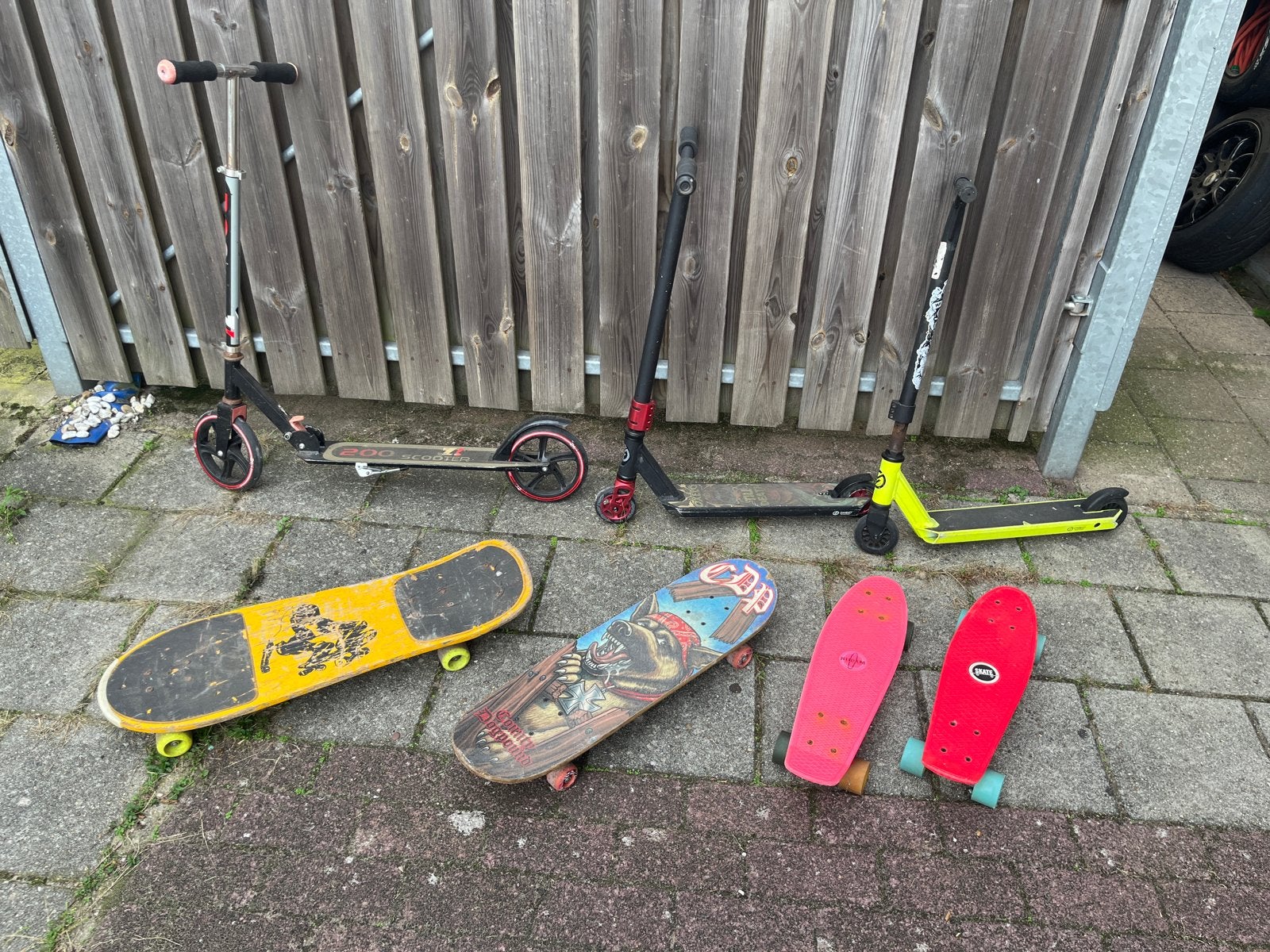 Gratis af te halen! Diverse steps, Ophalen, Gebruikt, Gewone step