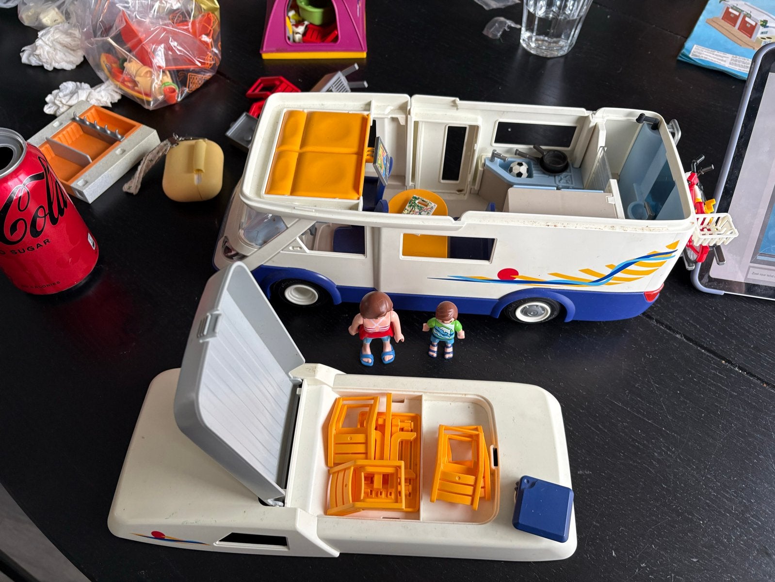 Grote Familie Kampeerwagen / Camper - 4859, Gebruikt, Voertuig, City life, Complete set