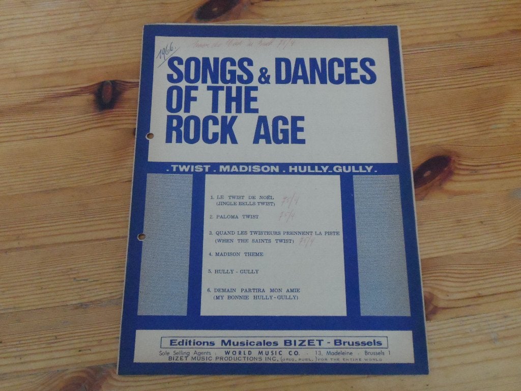 Songs & dances of the rock age, Gebruikt, Ophalen of Verzenden, Artiest of Componist, Populair