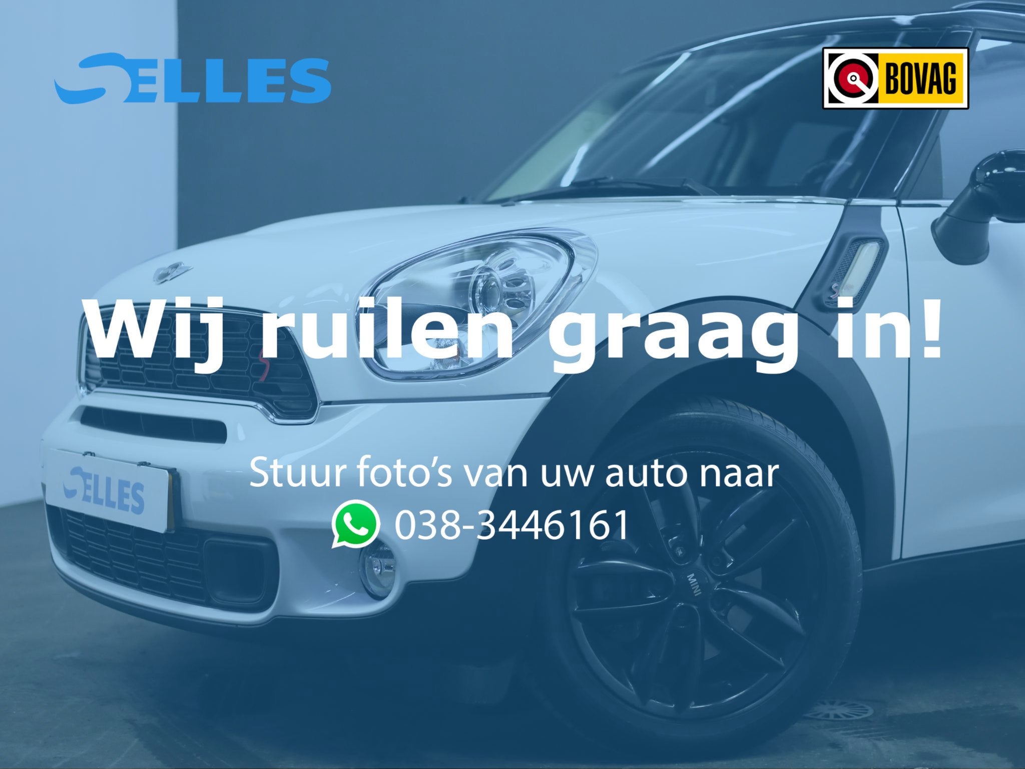 MINI Countryman 1.6 Cooper S Pepper Automaat | Climate Contr, Euro 5, Stof, Gebruikt, Zwart
