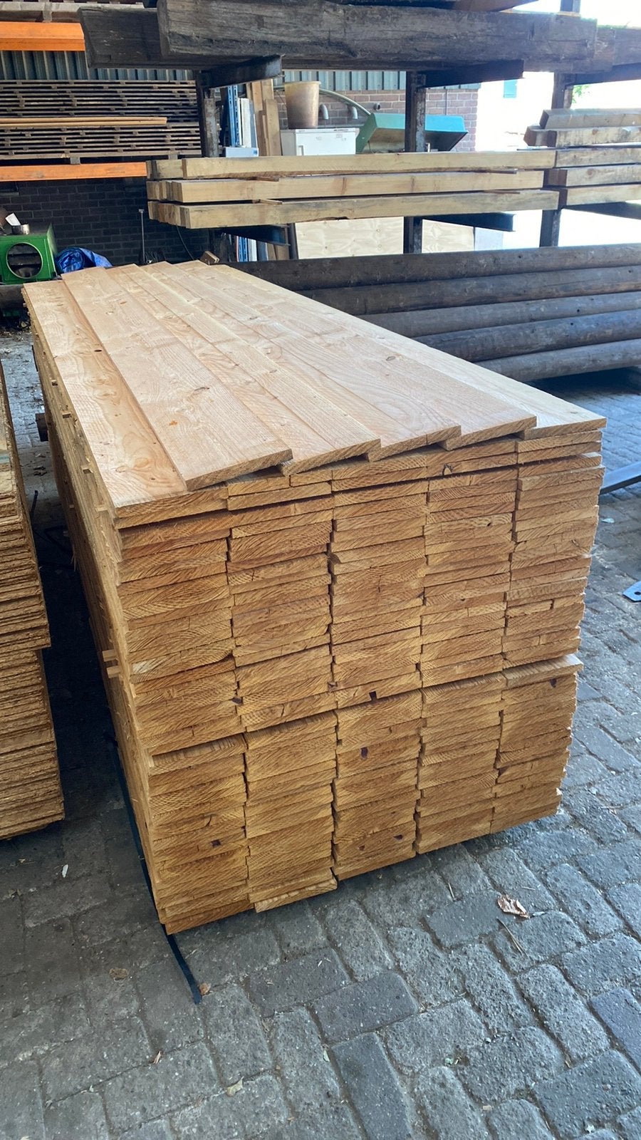 Vloer planken, Tuin en Terras, Palen, Balken en Planken, Ophalen, Zo goed als nieuw, 250 cm of meer, Planken