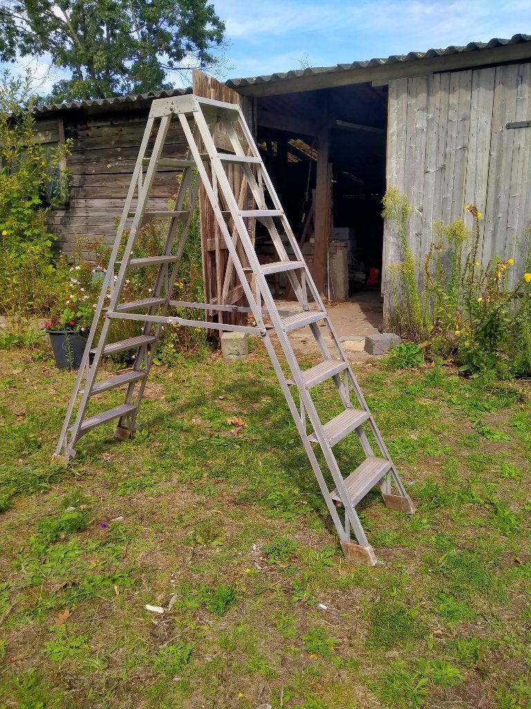 Schilders trap, Doe-het-zelf en Verbouw, Ophalen, Gebruikt, Trap, Opvouwbaar of Inschuifbaar