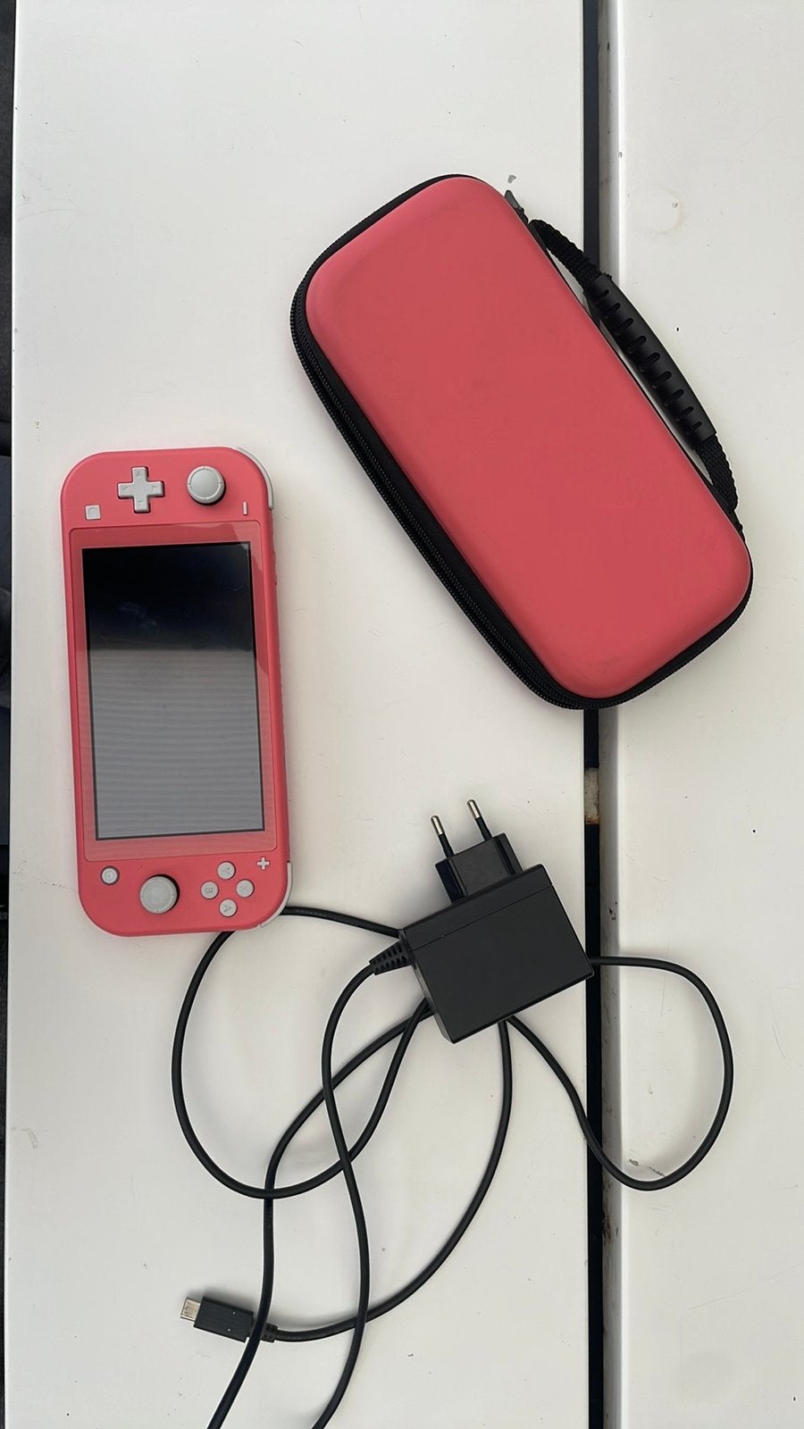 Nintendo switch lite roze + Minecraft, Ophalen of Verzenden, Roze of Coral, Zo goed als nieuw