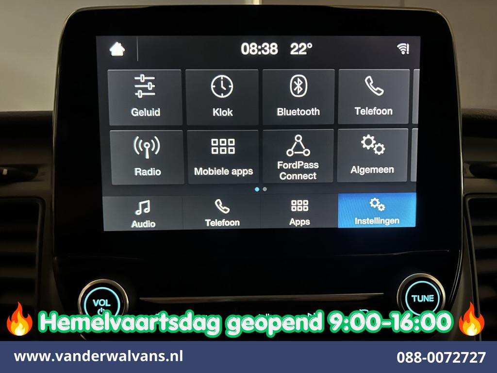 Ford Transit Custom 2.0 TDCI L2H1 Euro6 Airco | Camera | LED, Voorwielaandrijving, 4 cilinders, 2800 kg, Wit