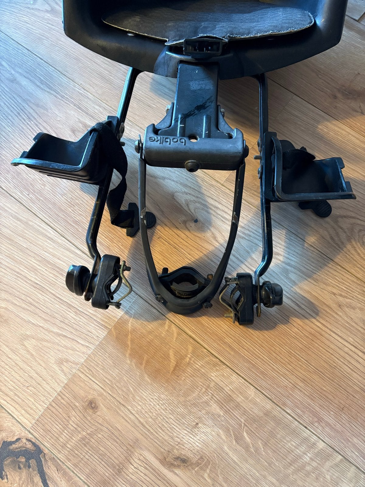 Bobike fietszitje achter - Dobby Black, Achterzitje, Ophalen of Verzenden, 9 t/m 36 kg, Gebruikt