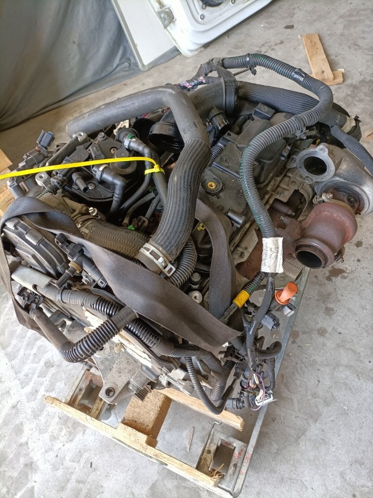 Citroen Berlingo Motor 1.6 HDI DV6DTED 9HN 9HF Turbo 8 klep, Ophalen, Gebruikt, Citroën