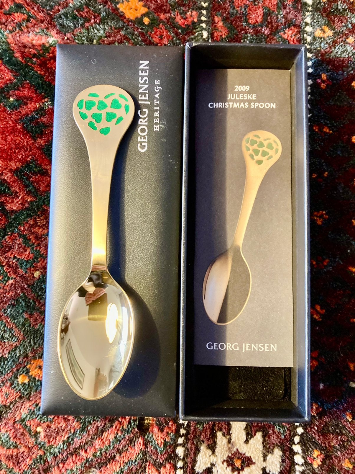 Georg Jensen 925 Zilveren Lepel Denmark, Verzenden, Zilver