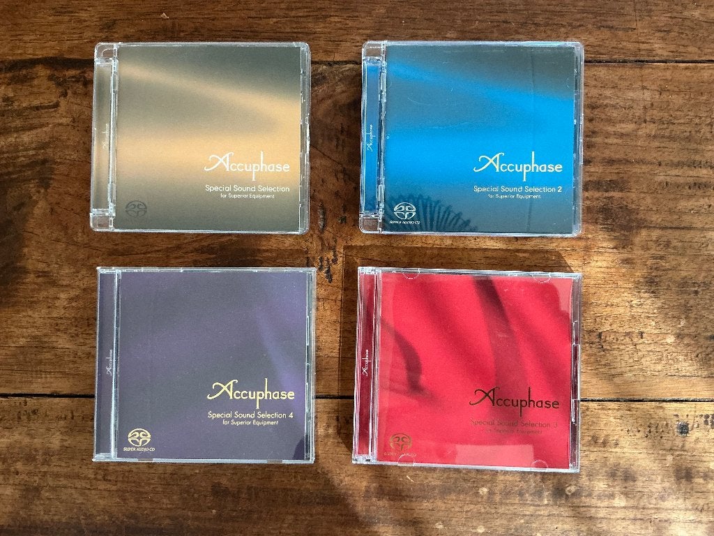 Accuphase Special Sound Selection 1 t/m 4 !, Ophalen of Verzenden, Zo goed als nieuw, Overige typen, Inclusief boekje