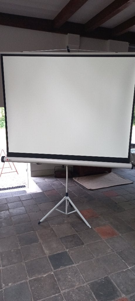 projectiescherm, Audio, Tv en Foto, Projectieschermen, Ophalen, Handmatig, Zo goed als nieuw