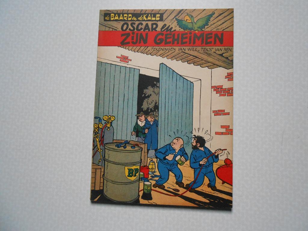Baard en Kale 3 Oscar en zijn geheimen 1955 1 ste druk., Boeken, Stripboeken, Eén stripboek, Nieuw, Ophalen of Verzenden, Will/Ben