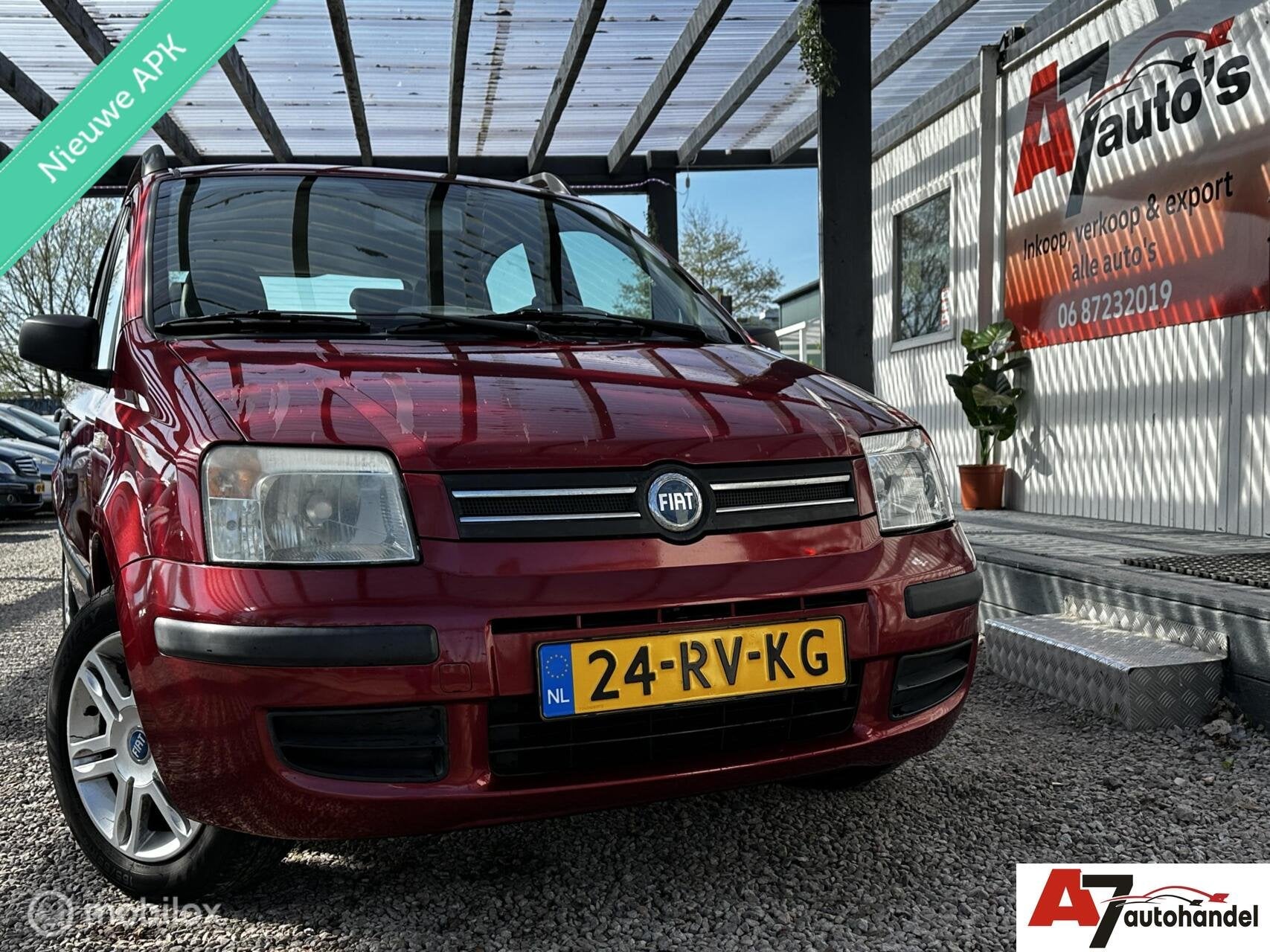 Fiat Panda 1.2 Nieuwe APK, Voorwielaandrijving, Elektrische ramen, Gebruikt, Origineel Nederlands