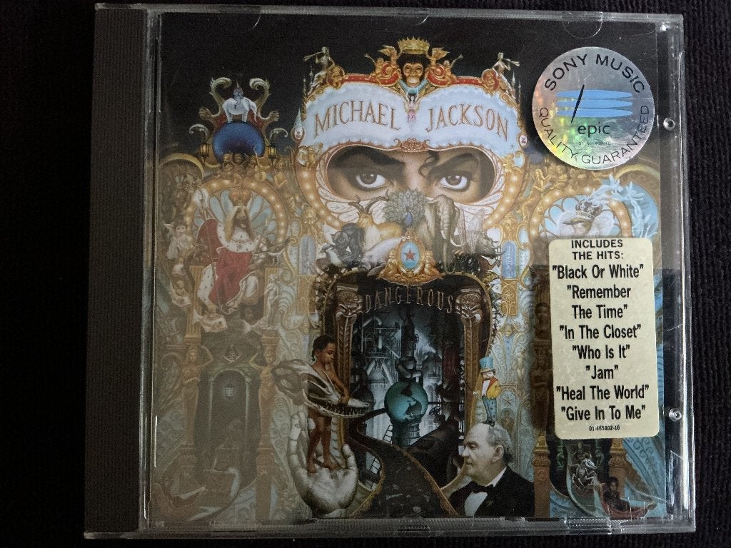 Michael Jackson, Dangerous cd, Cd's en Dvd's, Cd's | Pop, Ophalen of Verzenden, Zo goed als nieuw