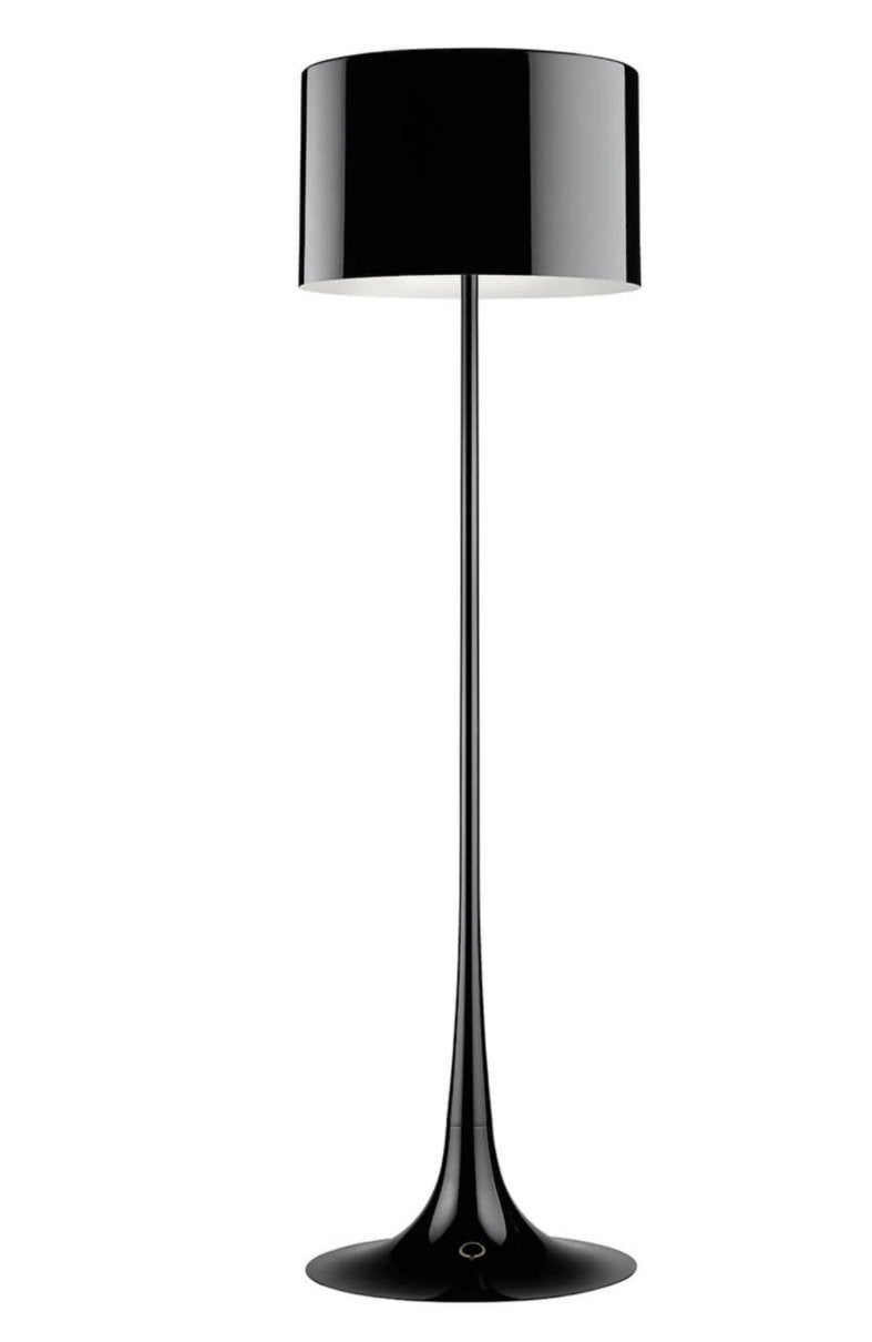 FLOS Spun Light Vloerlamp Zwart, Ophalen, Zo goed als nieuw, 150 tot 200 cm