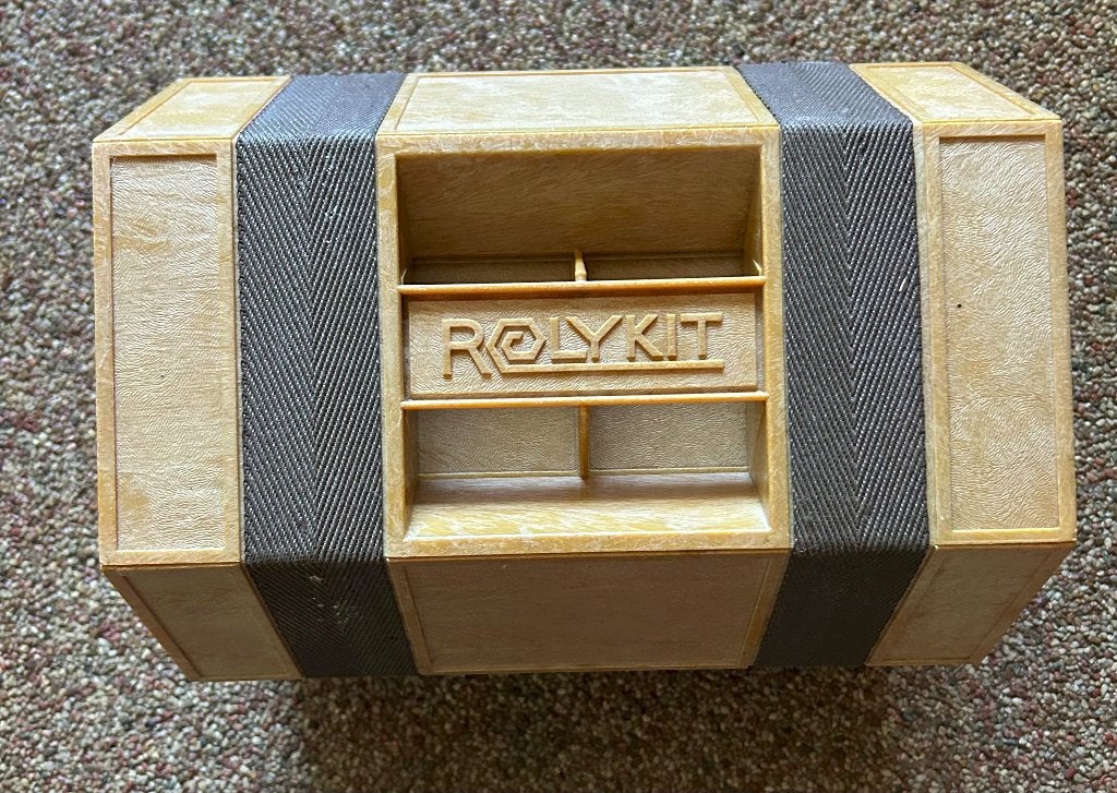 Rolykit gereedschapskoffer., Ophalen