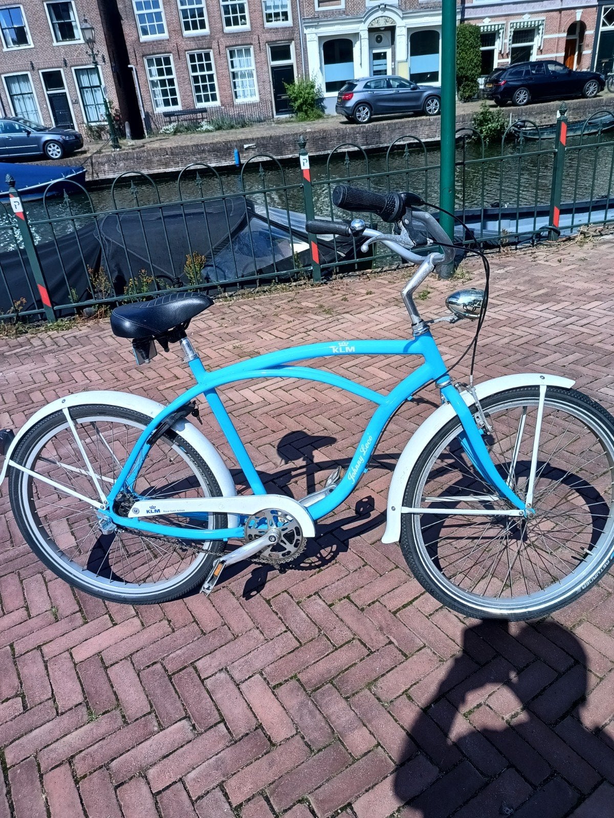 originele Johnny Loco KLM beach cruiser, Fietsen en Brommers, Ophalen, Gebruikt, Staal