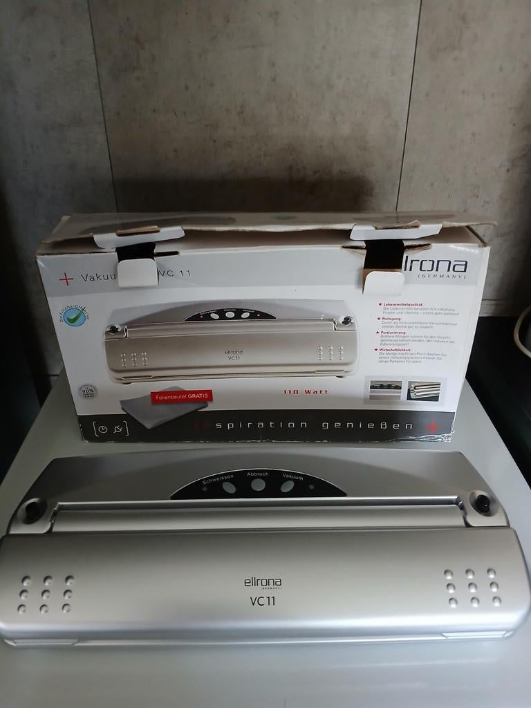 Nieuw in de doos vacuümsealer, Overige typen, Nieuw, Ophalen of Verzenden, Grijs