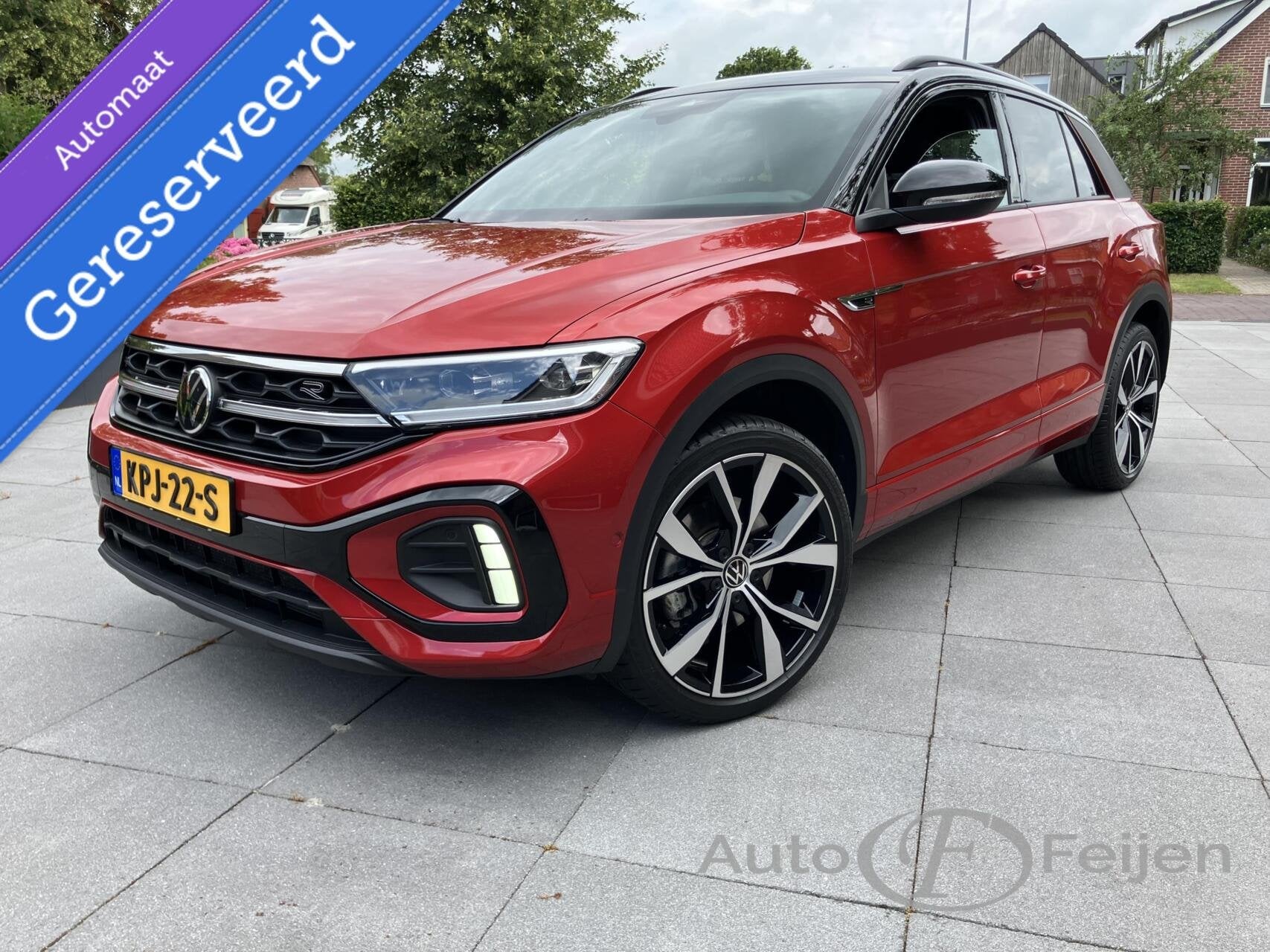 Volkswagen T-Roc 1.5 TSI DSG R-LINE EDITION , BLACK STYLE ,, 4 cilinders, Automatische klimaatregeling, Bedrijf, SUV of Terreinwagen