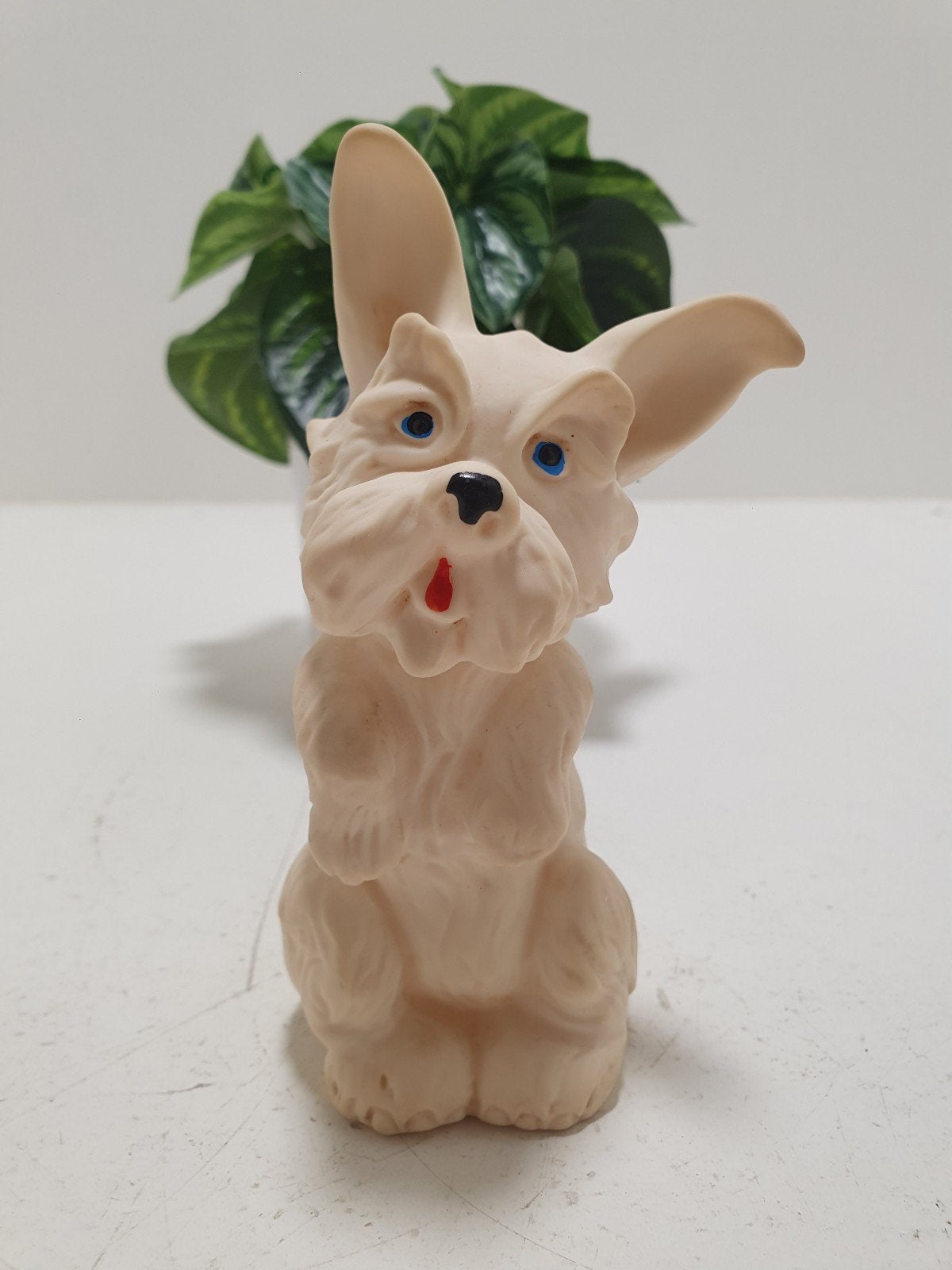 Vintage 'Rubbertoys' hondje, Ophalen of Verzenden, Gebruikt, Hond of Kat, Beeldje of Figuurtje