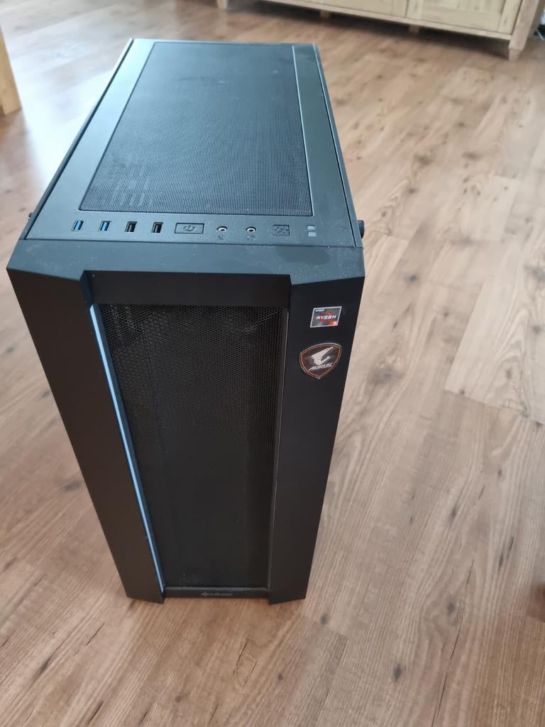PC: AMD Ryzen 5 1600 AF, 16GB RAM, 512GB NV, Gebruikt, 512GB SSD, Ophalen of Verzenden, AMD Ryzen 5 1600 AF