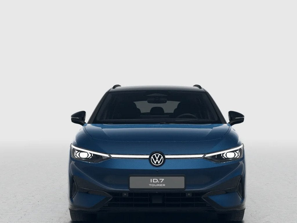 Volkswagen ID.7 Limited Edition Plus 86 kWh accu, 210 kW / 2, Auto's, Volkswagen, 681 km, Achterwielaandrijving, Zwart, Blauw