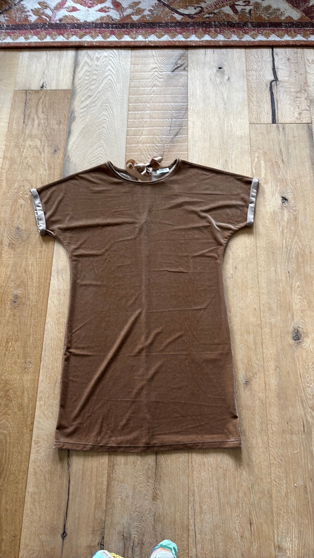 JcSophie jurk caramel tint M nieuw, Maat 38/40 (M), Overige kleuren, Verzenden, Nieuw