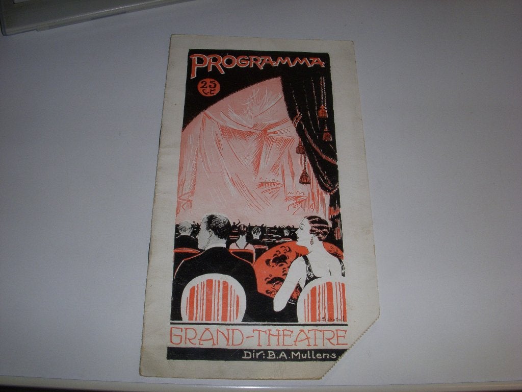 Programmaboekje Grand Theatre Amsterdam 1932, Verzamelen, Ophalen of Verzenden, Gebruikt, Boek, Tijdschrift of Artikel