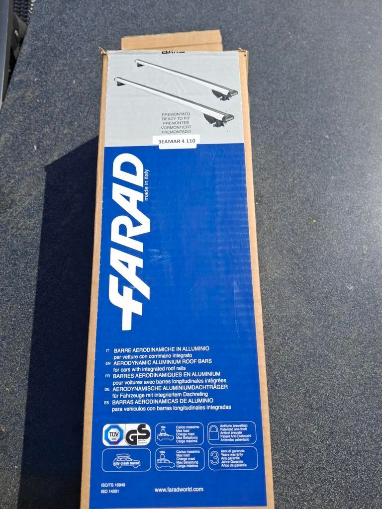 FARAD "Beamar 4" Dakdragers, Auto diversen, Dakdragers, Ophalen of Verzenden, Nieuw
