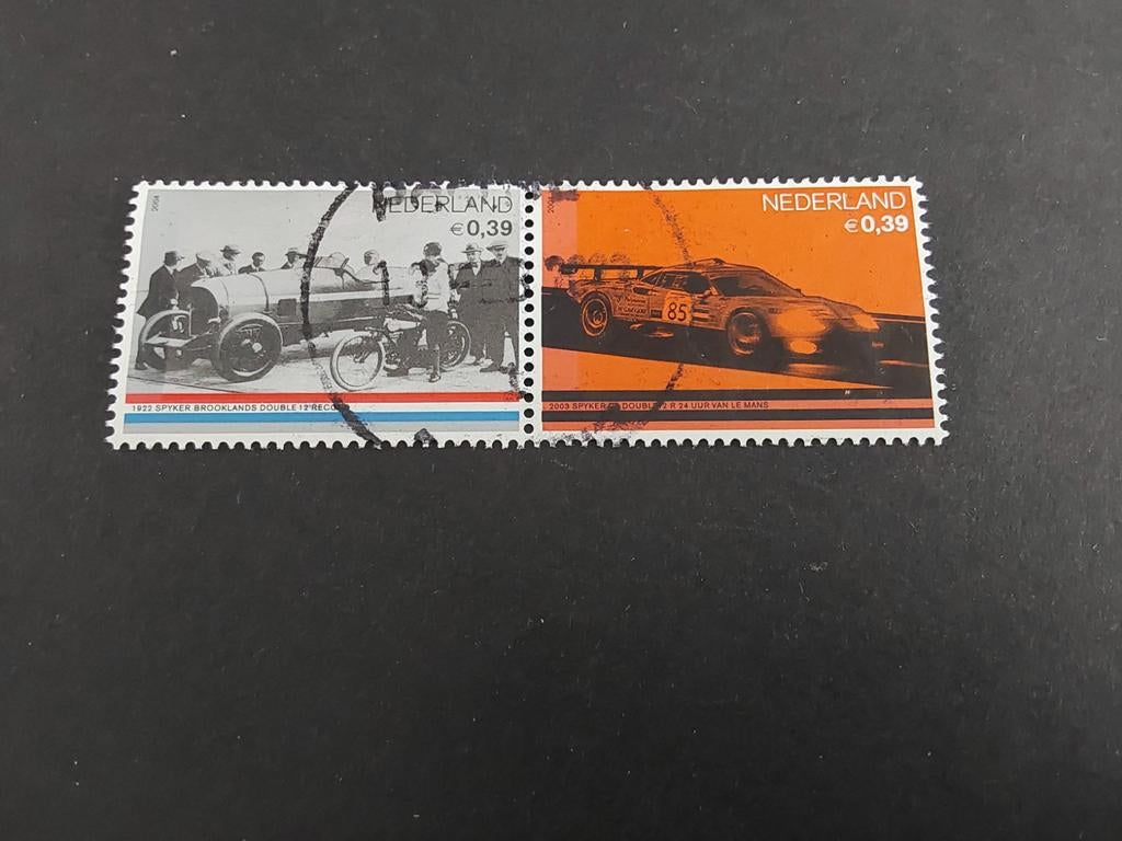 Nederland, NVPH 2258 + 2259, Verzenden, Na 1940, Gestempeld