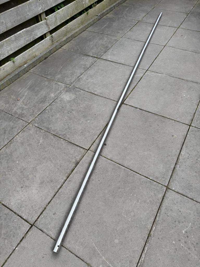 RVS Trapleuning - buiten balustrade, Ophalen, Zo goed als nieuw, 2 tot 4 meter