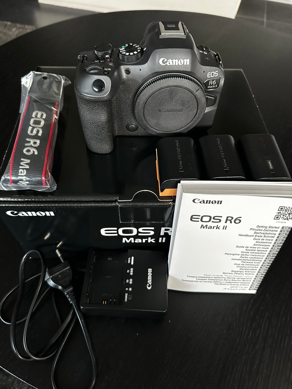 Canon EOS R6 Mark II, Ophalen, Canon, Draagriem, Bluetooth