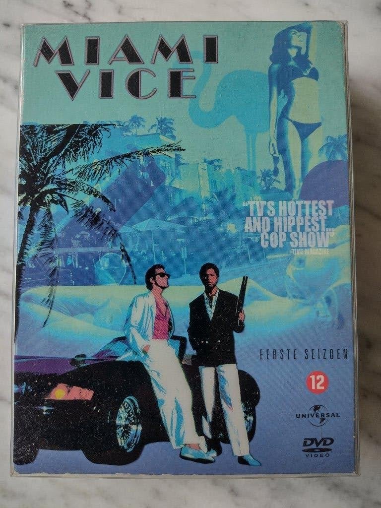 Miami Vice eerste seizoen, Cd's en Dvd's, Misdaad, Seizoen 1, Nederlands, Ophalen of Verzenden