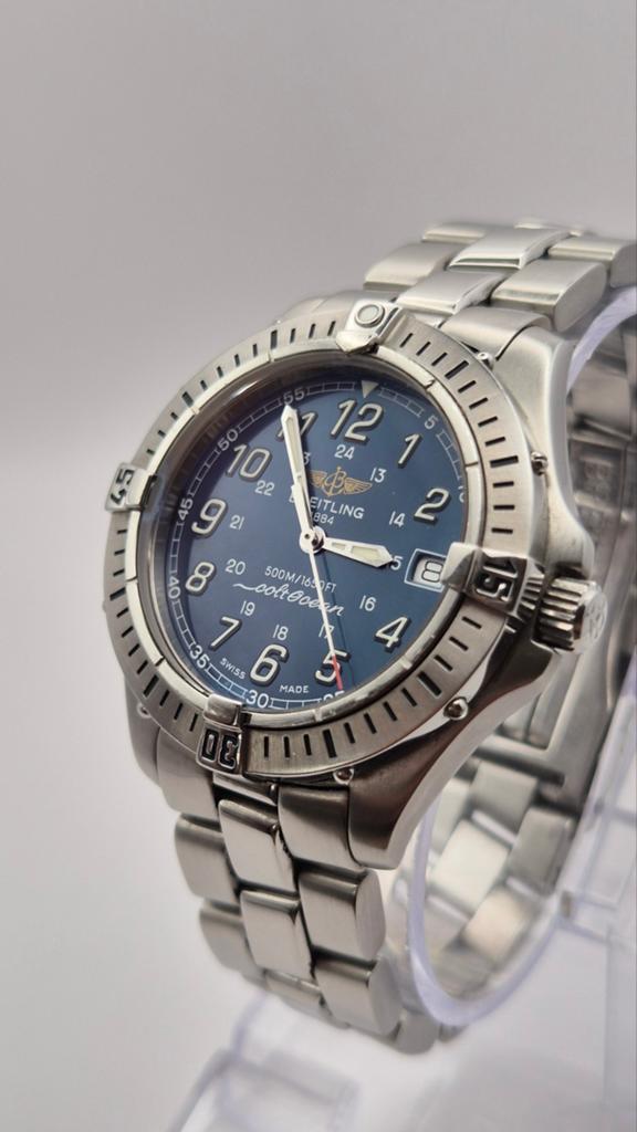 Breitling Colt Ocean 500m - Zeer goede staat, Staal, Léon Breitling-Street 2

2540 Grenchen - Zwitserland, Gebruikt, Staal