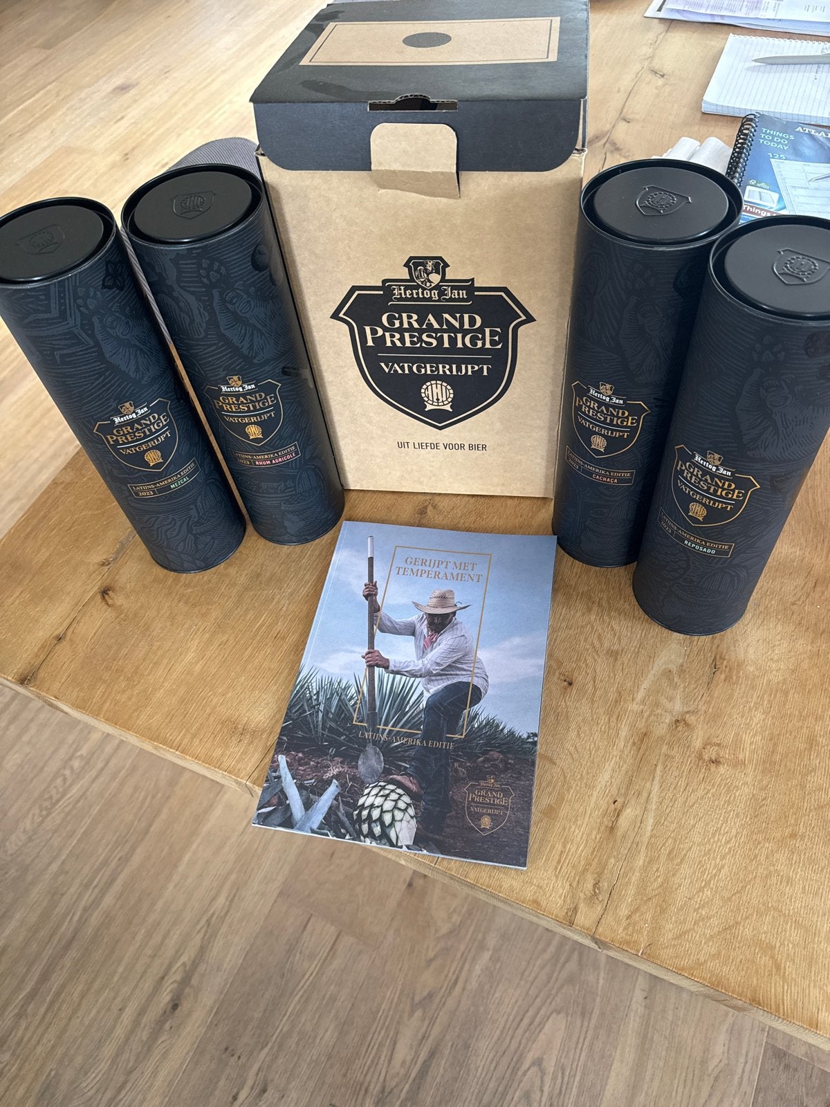 Hertog Jan Grand Prestige Vatgerijpt - Complete Set, Ophalen of Verzenden, Nieuw