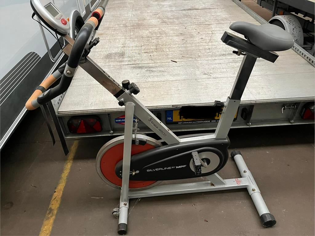 Silverline by MPF S-track 4600 spinningfiets, Gebruikt, Spinningfiets, Ophalen of Verzenden, Metaal