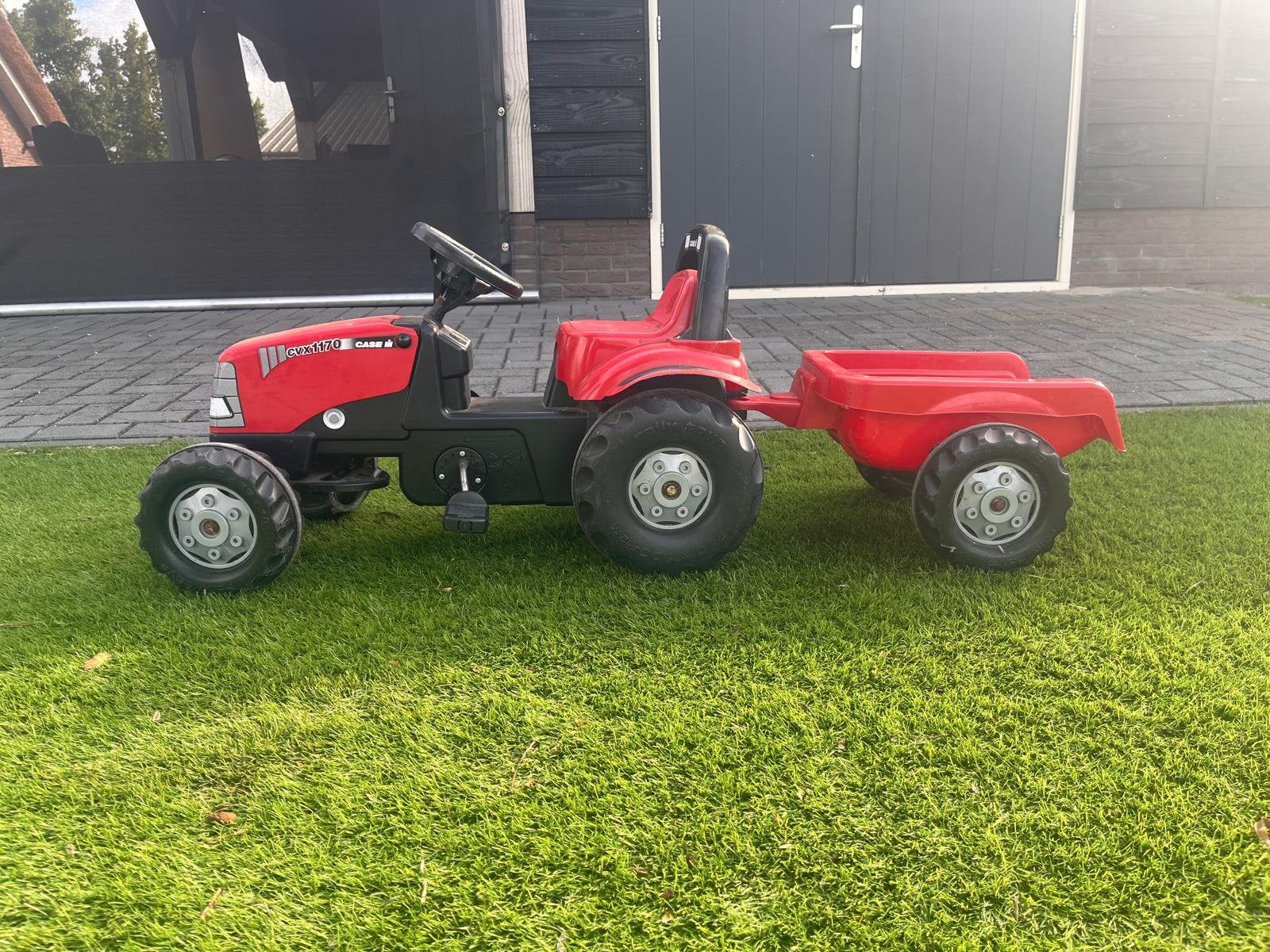 Traktor met kar, Ophalen, Gebruikt, Overige merken
