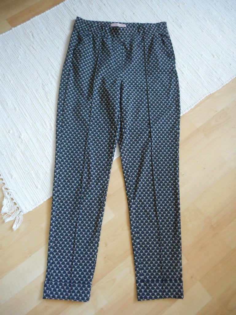 Broek van Studio Anneloes travelstof, maat S, Studio Anneloes, Blauw, Ophalen of Verzenden, Zo goed als nieuw