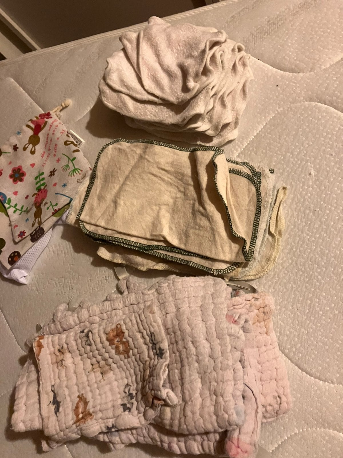 Wasbare luierdoekjes 39 stuks, Kinderen en Baby's, Ophalen of Verzenden, Zo goed als nieuw, Overige typen