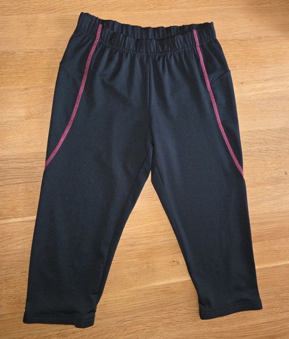 Crivit sportbroek met achterzak - XS, Zwart, Ophalen of Verzenden, Crivit, Hardlopen of Fietsen