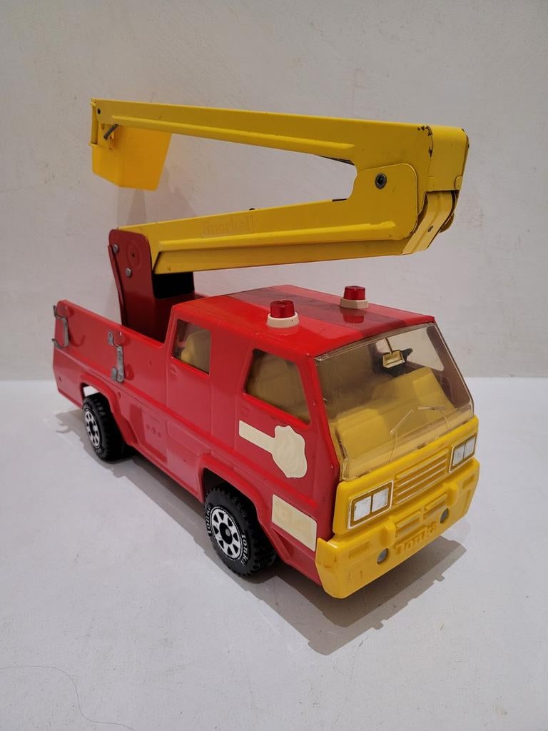Vintage Tonka Brandweerwagen met Uitschuifbare Ladder, Ophalen, Gebruikt