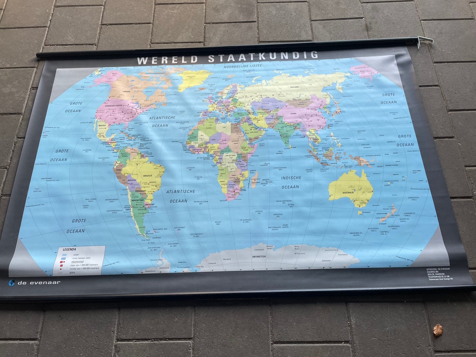Wereld Staatkundig, Antiek en Kunst, Ophalen, Aardrijkskunde